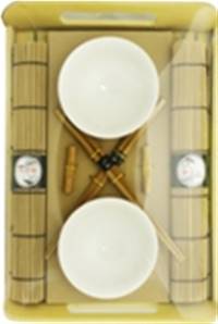**** Chopstick Bowl and Tray Set