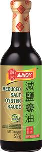 **** AMOY Reduced Salt Oyster Sauce 555g
