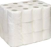 White 2Ply 320 Sheets Toilet Rolls