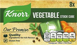 **** KNORR Vegetable Stock Cubes 8 cubes