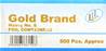 GOLD BRAND No.6 Foil Containers 500pcs