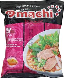 **** OMACHI Instant Noodles Rib Soup Flv