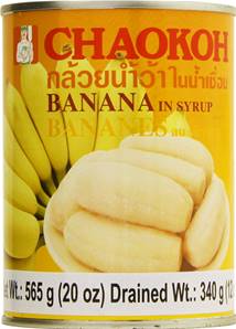 **** CHAOKOH Banana in Syrup