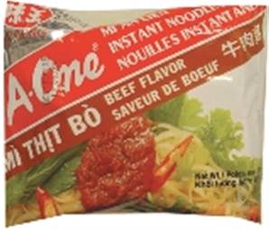 **** A-ONE Instant Noodles - Beef Flavour