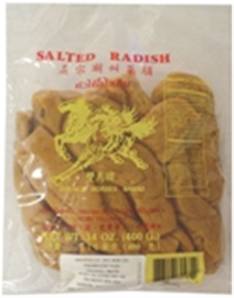 **** DOUBLE HORSES Whole Salted Radish