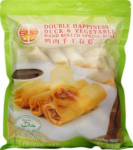 ++++ DOUBLE HAPPINESS Duck Spring Roll