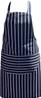 **** Blue Stripe Butcher Apron
