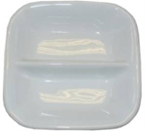 **** WHITE DURABLE Section Dish