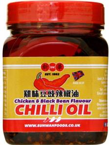 **** SUN WAH Chicken and B/Bean Chilli Oil