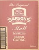 SARSON Vinegar 20L