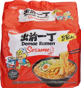 **** Nissin Demae Ramen Sesame Multi-Pack