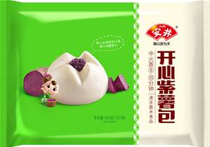 ++++ ANJOY Purple Sweet Potato Bun 360g