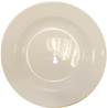 **** 9in White Round Soup Plate