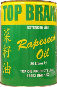 TOP Brand Rapeseed Oil TIN