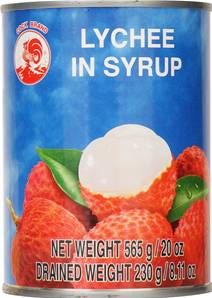 **** COCK BRAND Lychee in Syrup