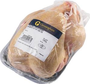 << Fresh GRESSINGHAM Whl Corn Fed Chicken