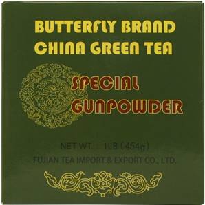 **** GT603 FUJIAN Butterfly Gun Powder Tea