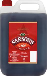 SARSONS Malt Vinegar 5L (Black)