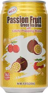 **** RICO Passion Fruit Green Tea w/Litchi