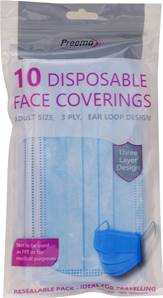 CASE Disposable Face Covering 3ply