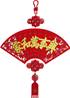 **** CNY Hanging Decor (Fan)