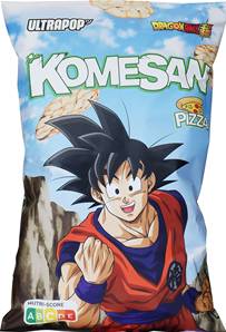**** KOMESAN Rice Chips DBS Goku Pizza