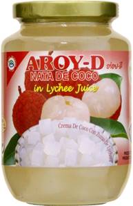 **** AROY-D Nata De Coco in Lychee Juice