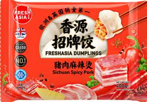 ++++ FRESHASIA Hot & Spicy Pork Dumplings