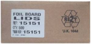 No.6 HP Thick Poly.Board Lids