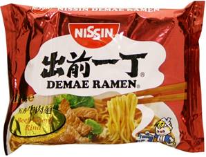 **** NISSIN Beef Flavour Instant Noodle