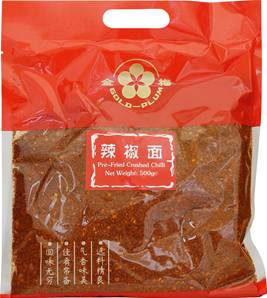 **** GOLD PLUM Pre-Fried Crushed Chilli