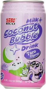 **** RICO Coconut Milk Bubble Drk-Taro Flv