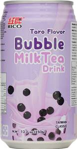 **** RICO Bubble Milk Tea Drink - Taro Flv
