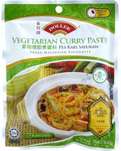 **** DOLLEE Vegetarian Curry Paste