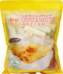++++ DOUBLE HAPPINESS Chicken Spring Roll
