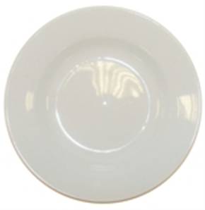 **** CL 7in White Round Soup Plate