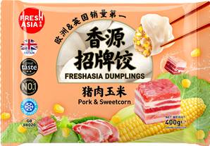 ++++ FRESHASIA Pork & Sweetcorn Dumplings