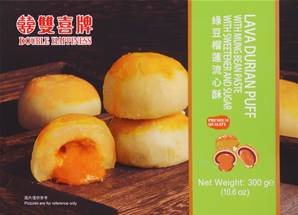 **** DH Lava Durian Puff w/ Mung Bean Pst