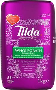 **** TILDA Brown Basmati Rice 1kg