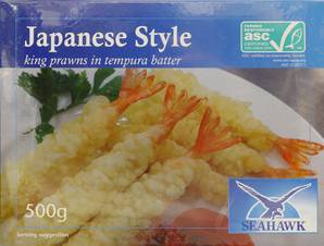 ++++ SEAHAWK Tempura Prawns